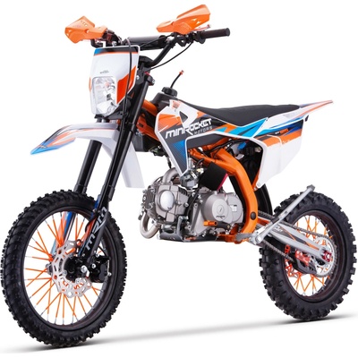 Pitbike MiniRocket DT125 17"/14" Enduro, oranžový