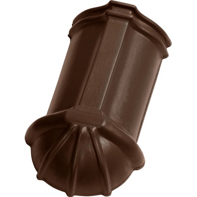 Tondach Hranice/Renoton 11 Ukončení hřebene nárožní 21 cm engoba hnědá