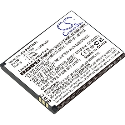 Cameron Sino Батерия за мобилен телефон EMPORIA Touch Smart, Touch Smart 2, Touchsmart V188 AK-V188 LiIon 3, 7V 1100mAh CAMERON SINO (CS-EAV188SL)