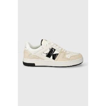 Calvin Klein Jeans Маратонки Calvin Klein Jeans BASKET CUPSOLE LOW LTH NBS DC в бяло YM0YM00933 (YM0YM00933)