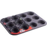 BRIO Black Stone-Форма за мъфини 12 броя, 35x26.5x3 см (103424)