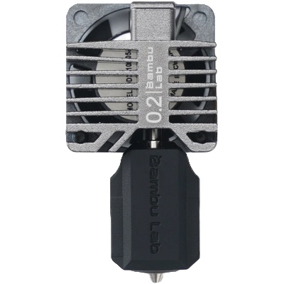 Bambu Lab Complete Hotend - P1 Serie - 0, 2 mm - Stainless Steel (FAH004-P)