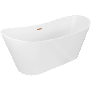 Mexen Montana 180x90 cm white/brushed copper (52011809000-65)