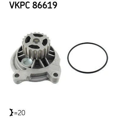 Vodní čerpadlo, chlazení motoru SKF VKPC 86619 – Hledejceny.cz