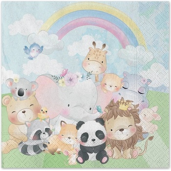 Big Party Парти Салфетки "Jungle Puppies