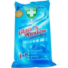 Green Shield Glass & Window vlhčené ubrousky na okna a skleněné povrchy 50 ks