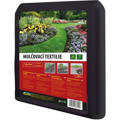 Nohel Garden Kontex Netkaná mulčovací 1,6 x 8 m mulčovací černá