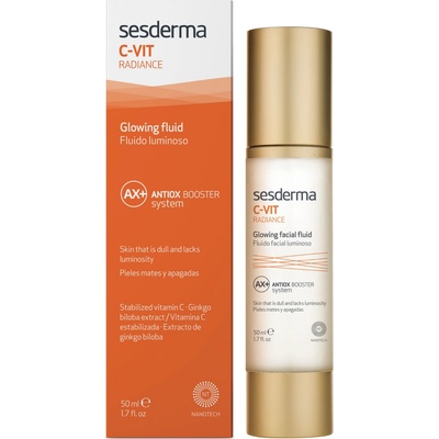 Sesderma C-Vit Radiance rozjasňujúci fluid pre unavenú pleť Vitamin C 50 ml