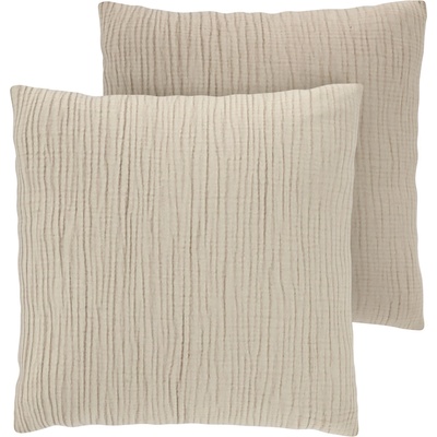 Livarno mušelín 2 ks béžová 50 x 60 cm – Hledejceny.cz