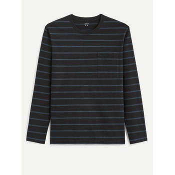 Celio Синя и черна мъжка тениска на райета Celio Celio | Cheren | МЪЖЕ | S