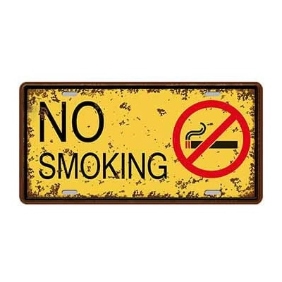 Ceduľa značka No smoking