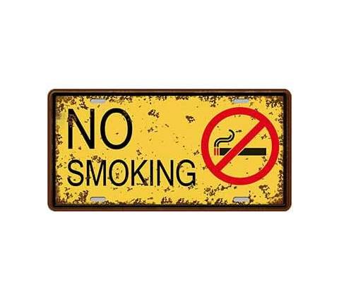 Ceduľa značka No smoking