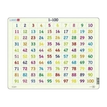 TACTIC Ukladanka We count up to 100 Maxi
