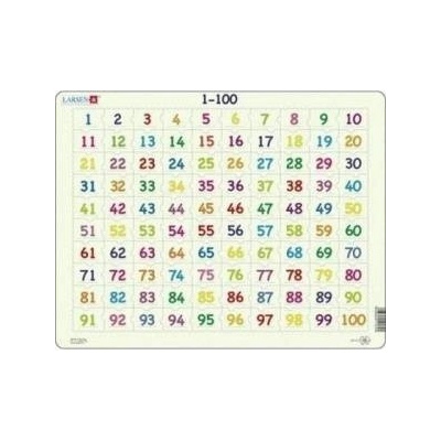 TACTIC Ukladanka We count up to 100 Maxi