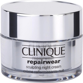 Clinique Repairwear remodelačný nočný krém na krk a dekolt Sculpting Night Cream 50 ml