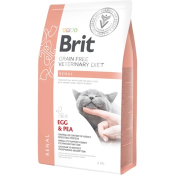 Brit Grain Free Veterinary Diet Renal egg & pea 2 kg