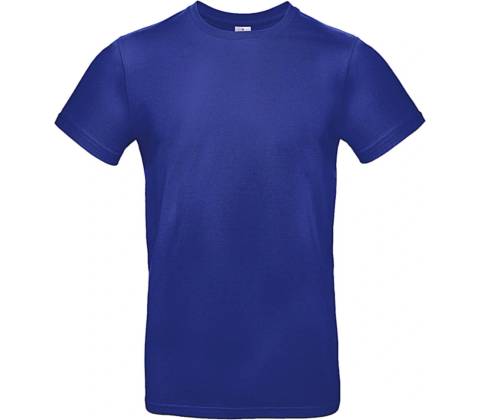 B&C #E190 tričko modré cobalt