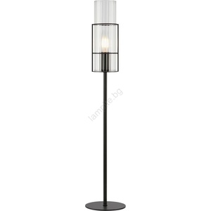 Markslöjd 108556 - Настолна лампа TUBO 1xE14/40W/230V 65 см черна/прозрачна (ML1248)