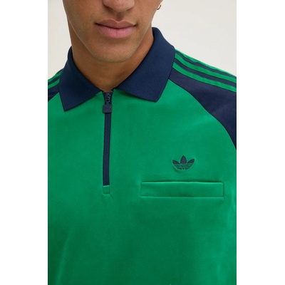 Adidas Кадифен суичър adidas Originals Velour Polo (JN5981)