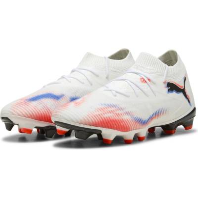 PUMA Дамски футболни бутонки Puma FUTURE 8 MATCH Womens Artificial Ground Football Boots - White/Black/Red