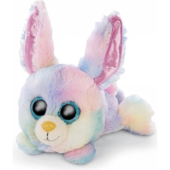 NICI Glubschis плюшено зайче Rainbow Candy лежащо, 15 см