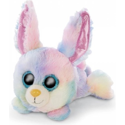 NICI Glubschis плюшено зайче Rainbow Candy лежащо, 15 см