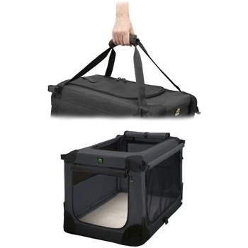 Maelson Soft Kennel Nylonová přepravka s ocelovou konstrukcí M 72 x 51 x 51 cm