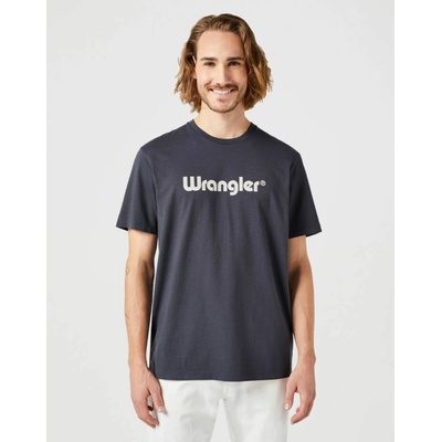 Wrangler logo tee black 112350526