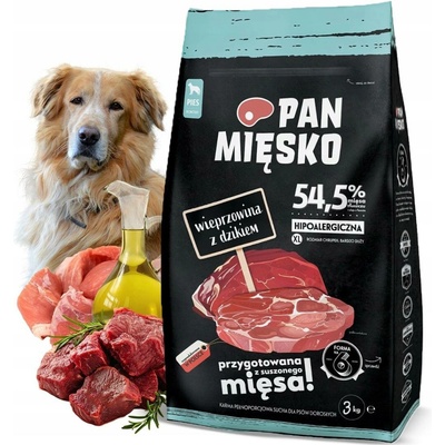 PAN MIĘSKO Vepřové maso s divočákem 3 kg
