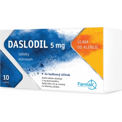 Desloratadin Xantis 5 mg tbl. 10 x 5 mg
