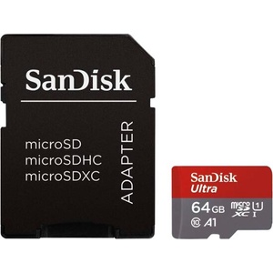 SanDisk microSDXC 64GB A1/CL10 (SDSQUAB-064G-GN6TA)
