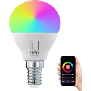 Immax NEO LITE Smart žárovka LED E14 6W RGB+CCT barevná a bílá, stmívatelná, WiFi, P45