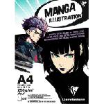 Clairefontaine Manga Illustration Скицник 20 A4 250 g (976163C)