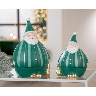 Gilde Dekorativní Santa Tealora, 21 cm