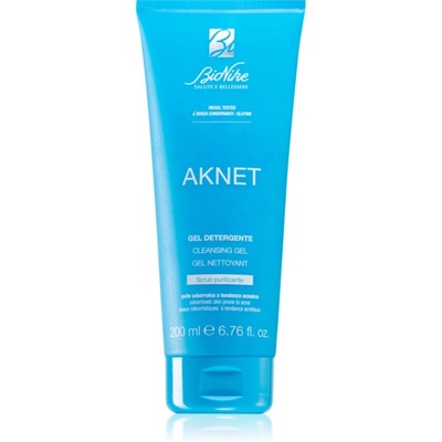 BioNike Aknet ексфолиращ почистващ гел за мазна и проблемна кожа 200ml