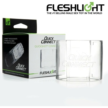 Аксесоар за свързване на два Quickshot мастурбатора - Quick Connect (FLESH00221)