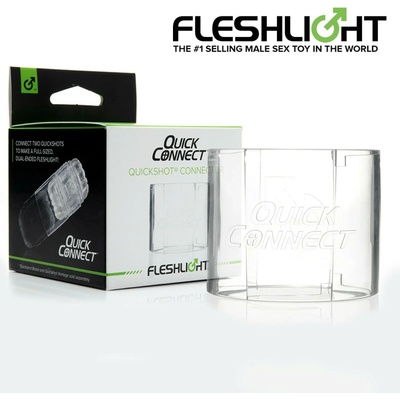 Аксесоар за свързване на два Quickshot мастурбатора - Quick Connect (FLESH00221)