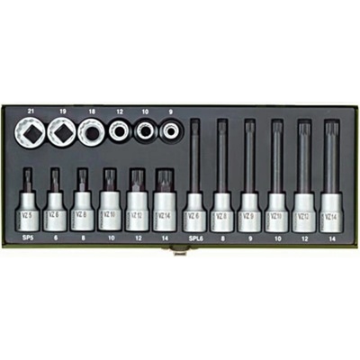 PROXXON sada náradia pre viachranné skrutky XZN 18 dielna