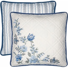 GreenGate prešívaný Donna Blue 40 x 40 cm