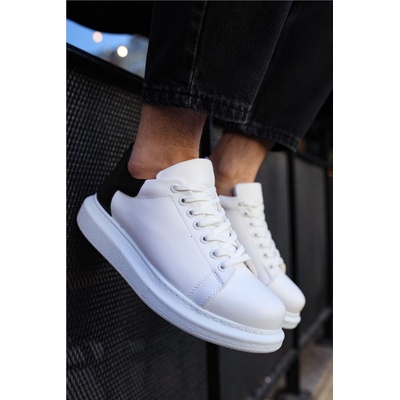 Chekich Унисекс обувки с връзки CH256 - Бели #359417 (359417_Черно)