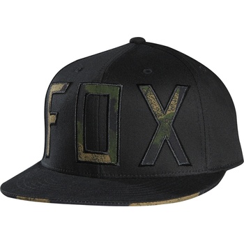 Fox Carnage Camo 210 Fitted Hat Black