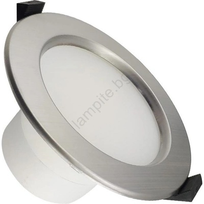 Led осветление за таван за баня led / 10w / 230v 4000k сребро ip44 (nd3207)