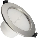 NEDES Led осветление за таван за баня led / 10w / 230v 4000k сребро ip44 (nd3207)