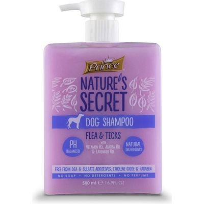 Weber mlýn Nature's secret dog shampoo FLEA & TICK 500 ml