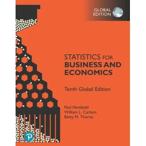 Statistics for Business and Economics, Global Edition (ISBN: 9781292436845)