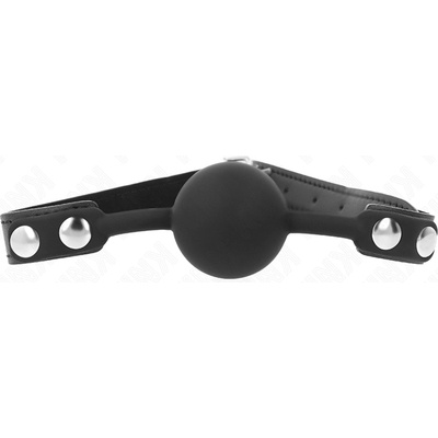 Kink Silicone Ball Gag 4cm Black
