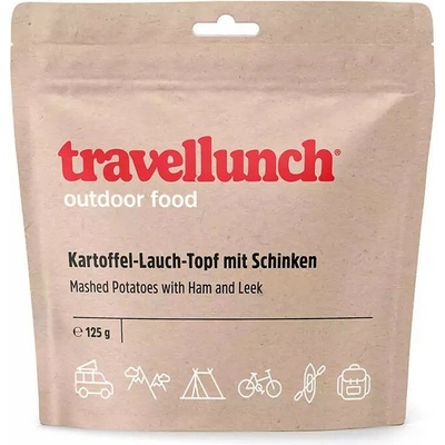 Travellunch šťuchané zemiaky so šunkou a pórom 125g