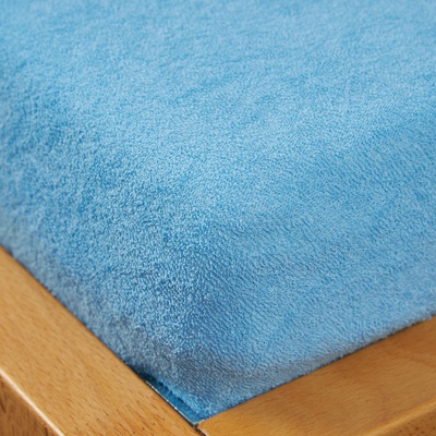 Tegatex Froté prostěradlo Světle modré 90x200