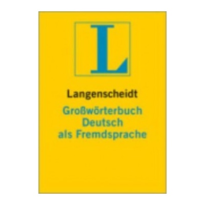 Langenscheidt Großwörterbuch Deutsch als Fremdsprache Buch mit OnlineAnbindung