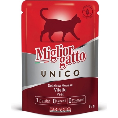 Miglior Gatto Unico teľacie kuracie 85 g